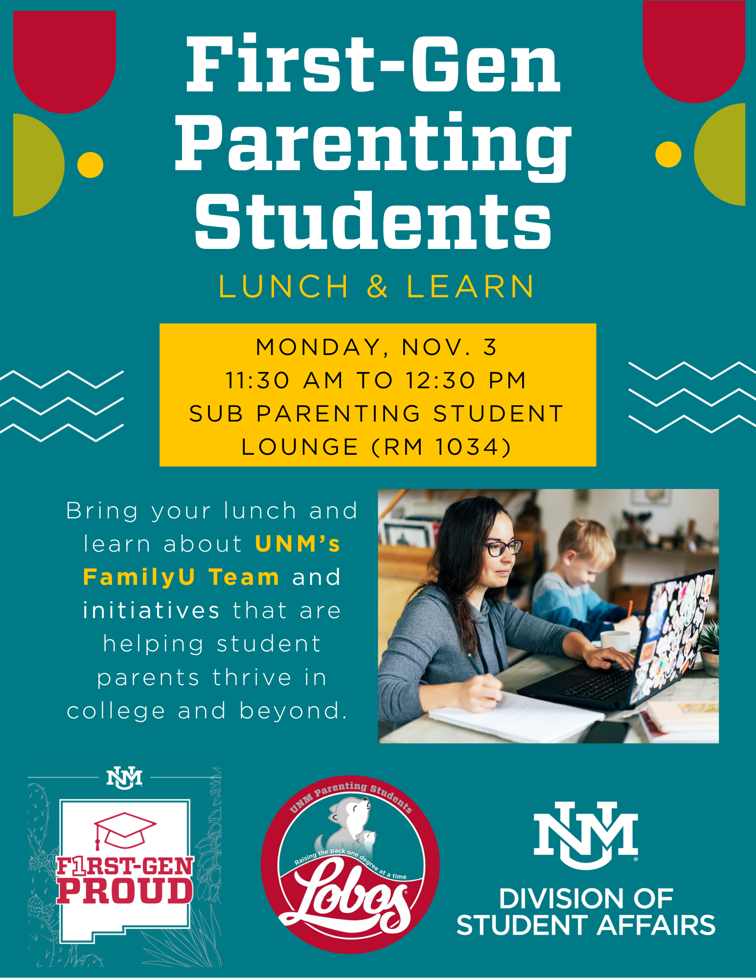 2025 Parenting Students Lunch &amp; Learn